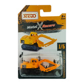 Seedo Metal X Racers Construction Series Die Cast Car for Ages 3+, Pack Of 6